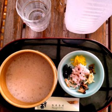#ぼてぼて茶　＃バタバタ茶　＃発酵茶　＃日本海の泡立て茶　＃北前船